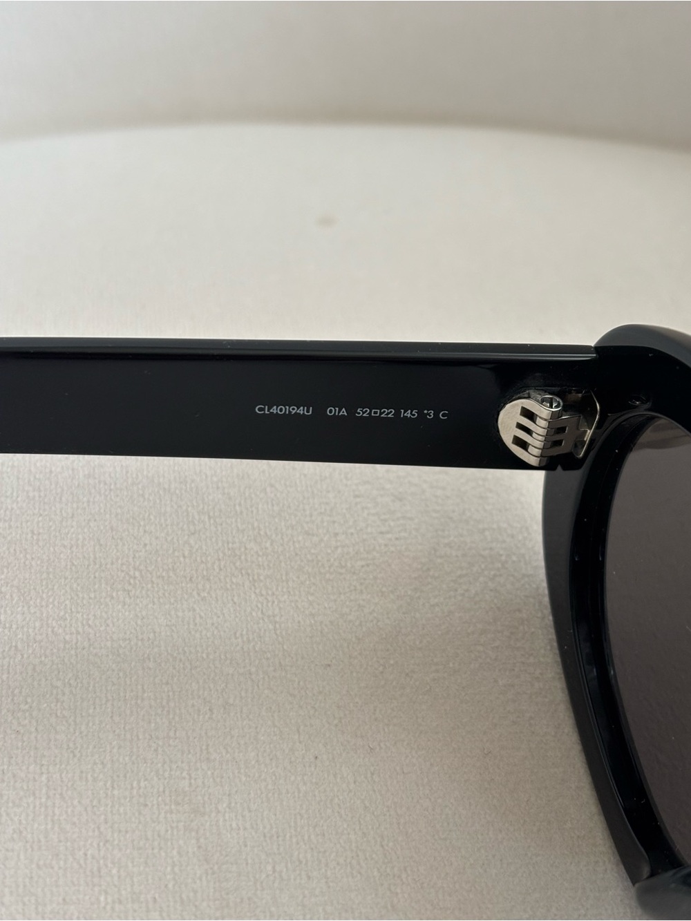 Celine Black Oval Sunglasses with Black Branded Case - Picture 7 of 16
